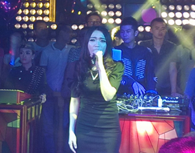 莊心妍蘭州朗廷酒歌友會